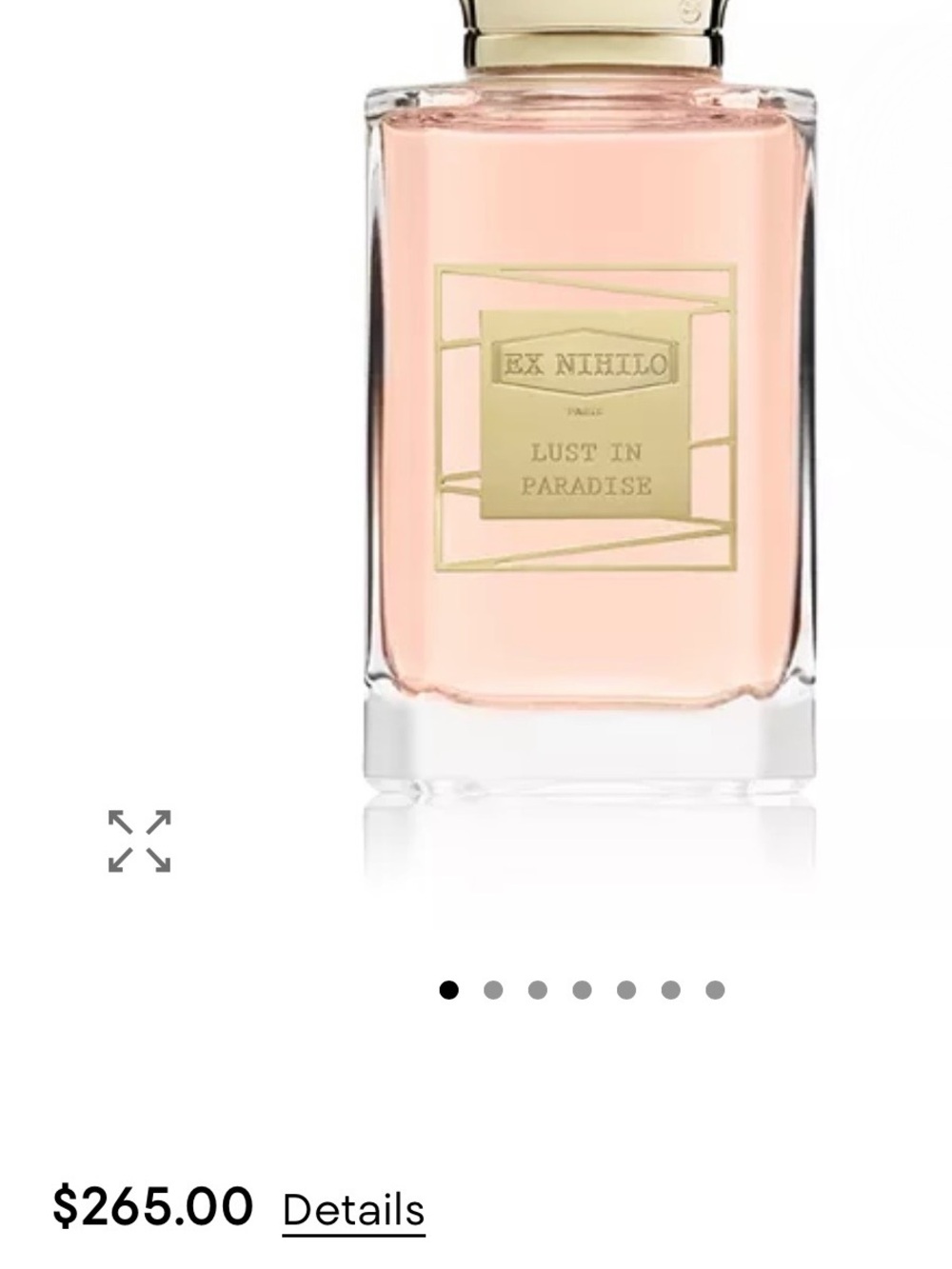 Ex Nihilo Lust In Paradise Eau de Parfum - Full, unused bottle.